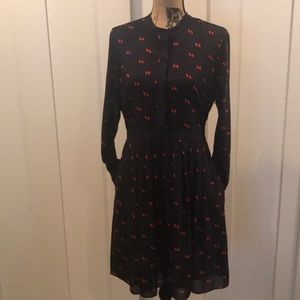 JCrew Navy dress with pockets
